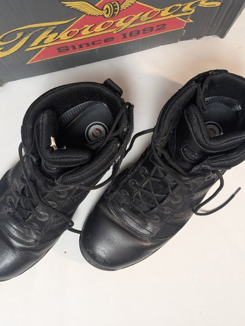 Thorogood 834‑6218 Waterproof Tactical Side Zip Boots Mens 10.5 XW - Picture 4 of 9